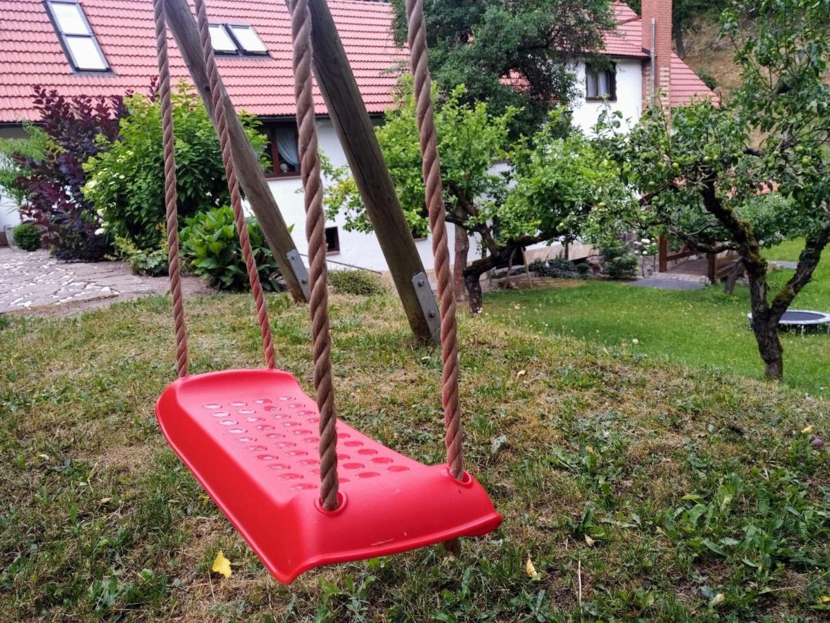 Quaint Farmhouse In Langenbach Near The Lake Eksteriør billede